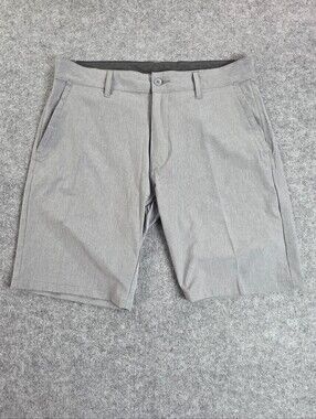 Men's Surf Style Performance Gray Chino Shorts Sz 34